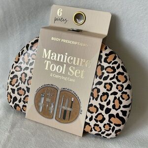 Body Prescriptions 6 Piece Manicure Tool Set and Carrying Case